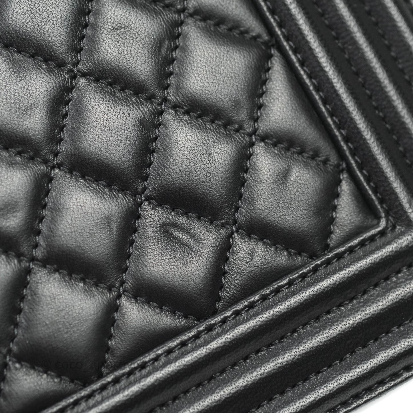 Chanel Quilted Medium Lambskin Boy Flap Aged Gold Hardware