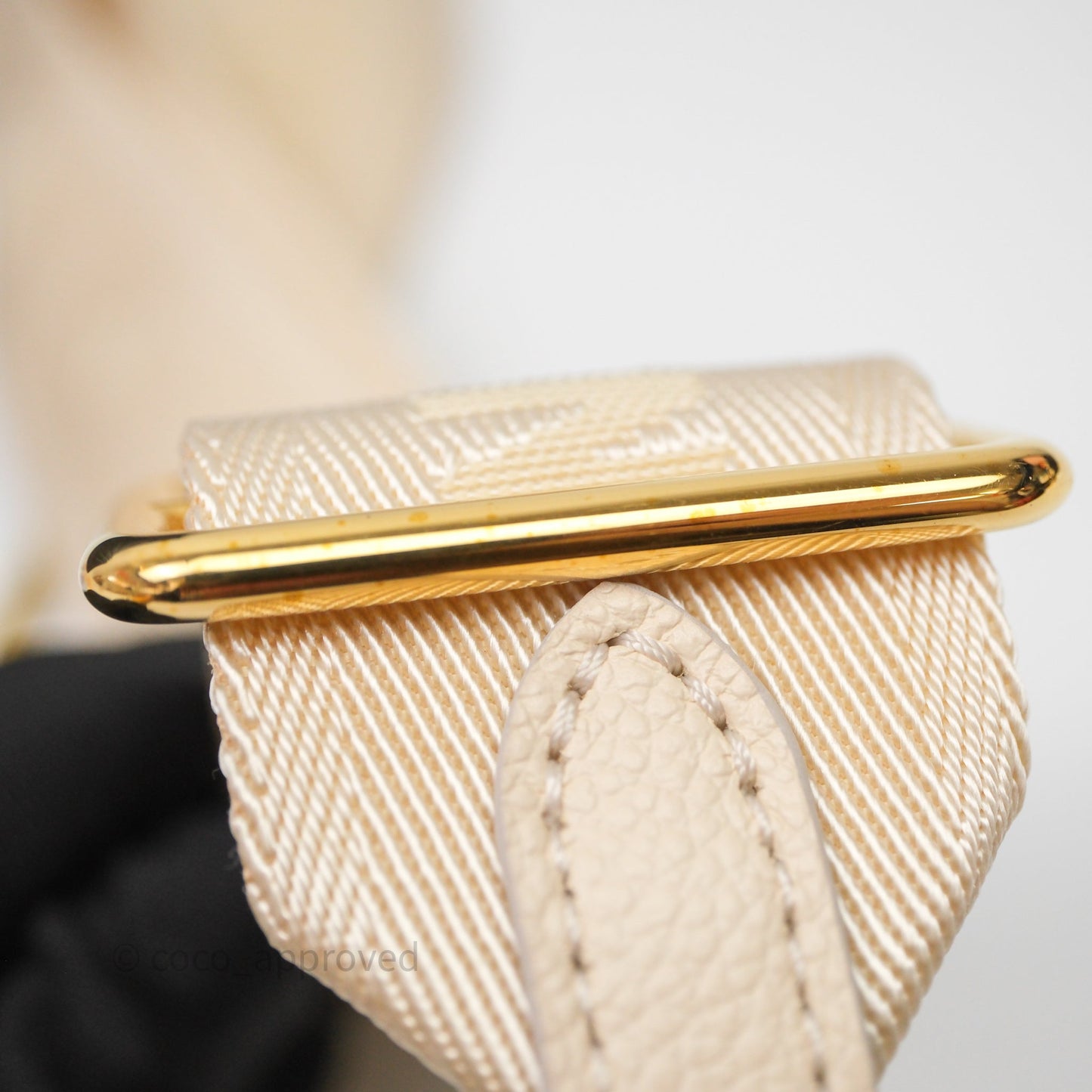 Louis Vuitton Papillon BB Empreinte Monogram Cream