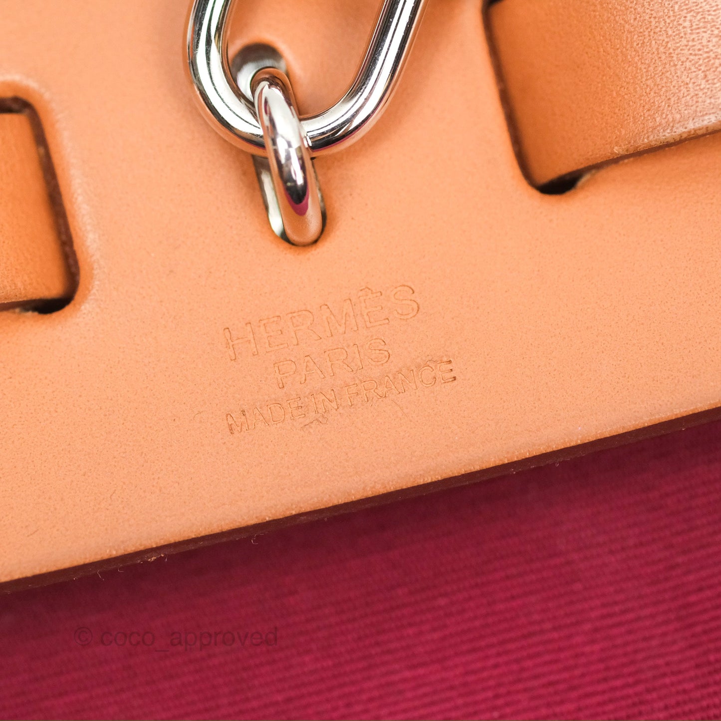 Hermès Herbag Zip 31 Retourne Rose Bubblegum Rubis Nature Canvas Palladium Hardware