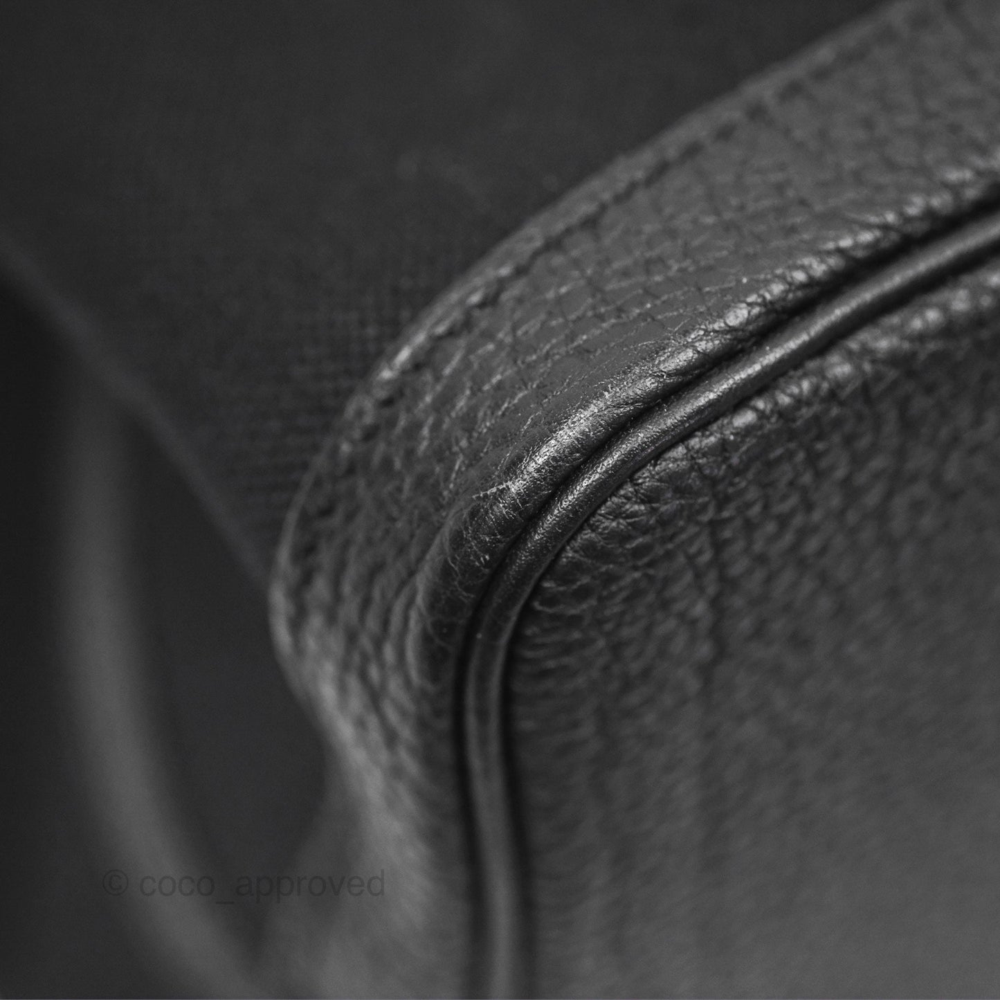 Hermès Garden Party 36 Noir 89 Canvas