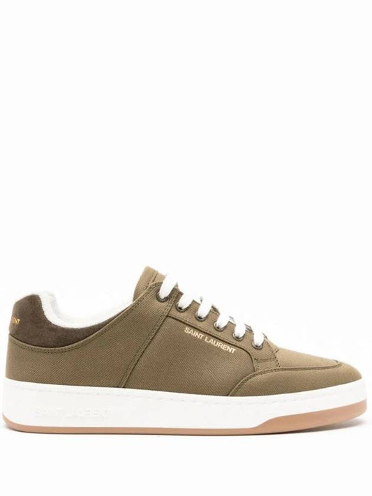Luxury Saint Laurent SL 61 Low Top Gabardine Sneakers 776269AANAA
