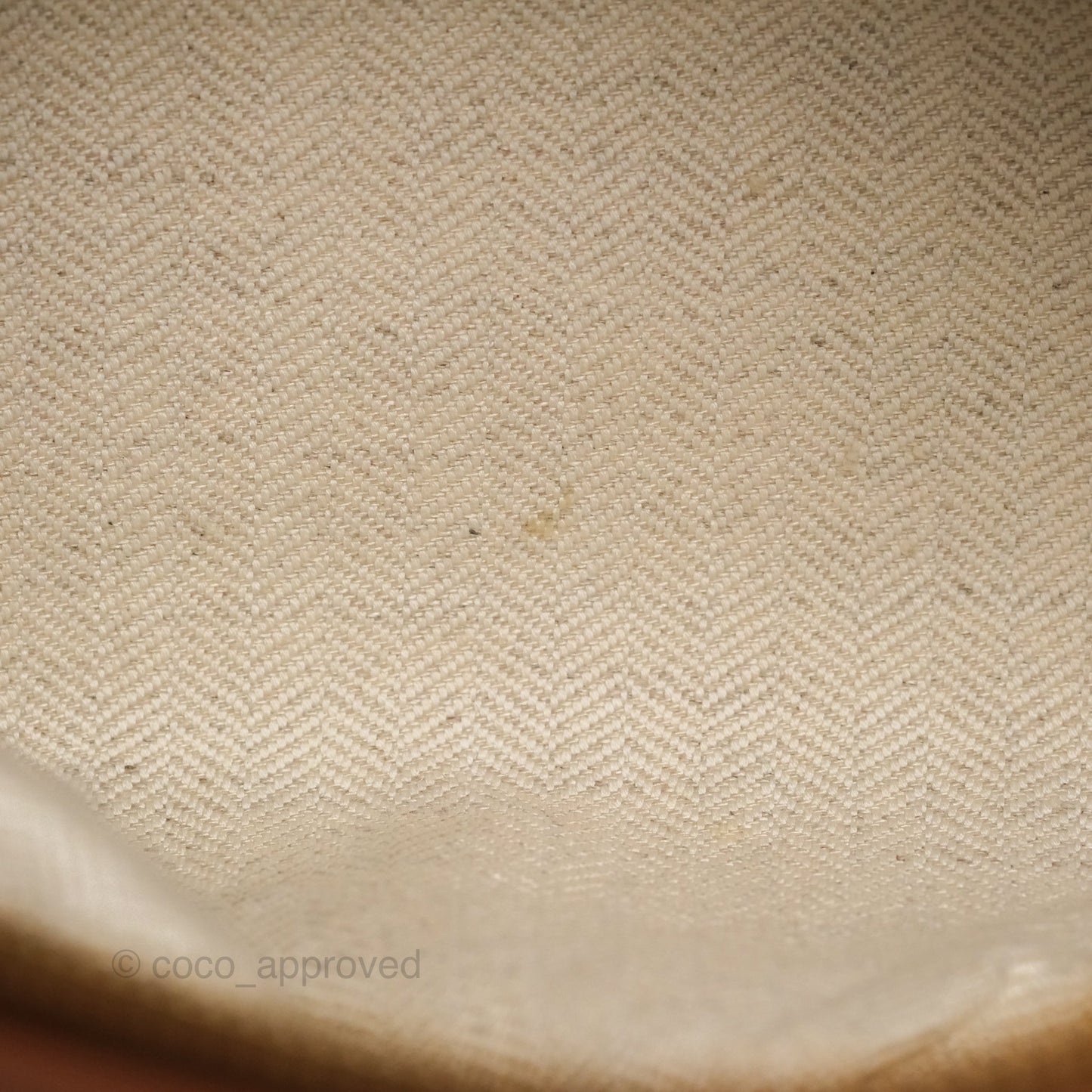 Loewe Medium Cubi Bag Anagram Jacquard & Calfskin Ecru/Tan