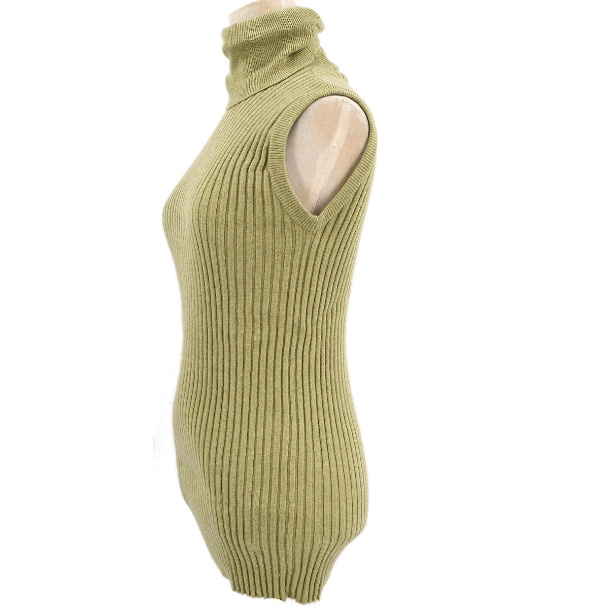Luxury Chanel Fall 1993 ribbed knitted top #42