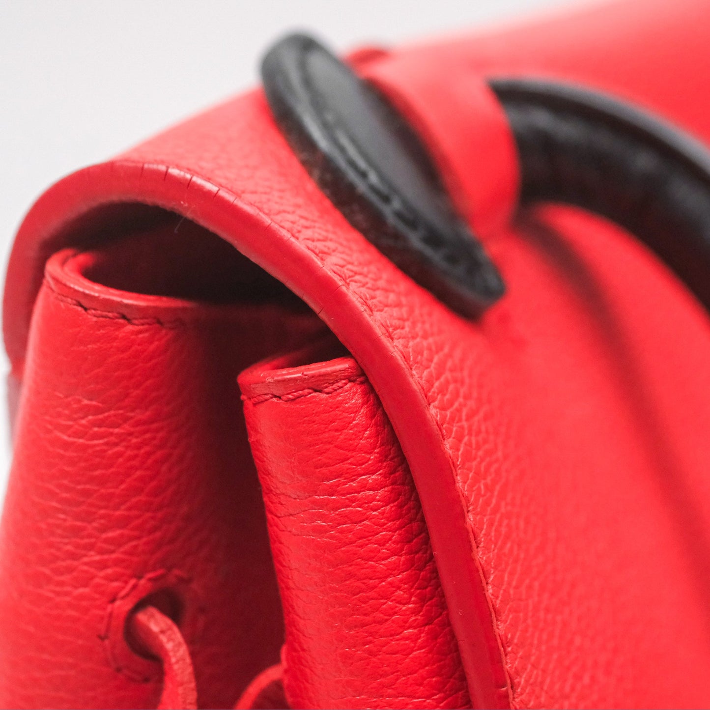 Louis Vuitton Lockme PM Red Grained Calfskin