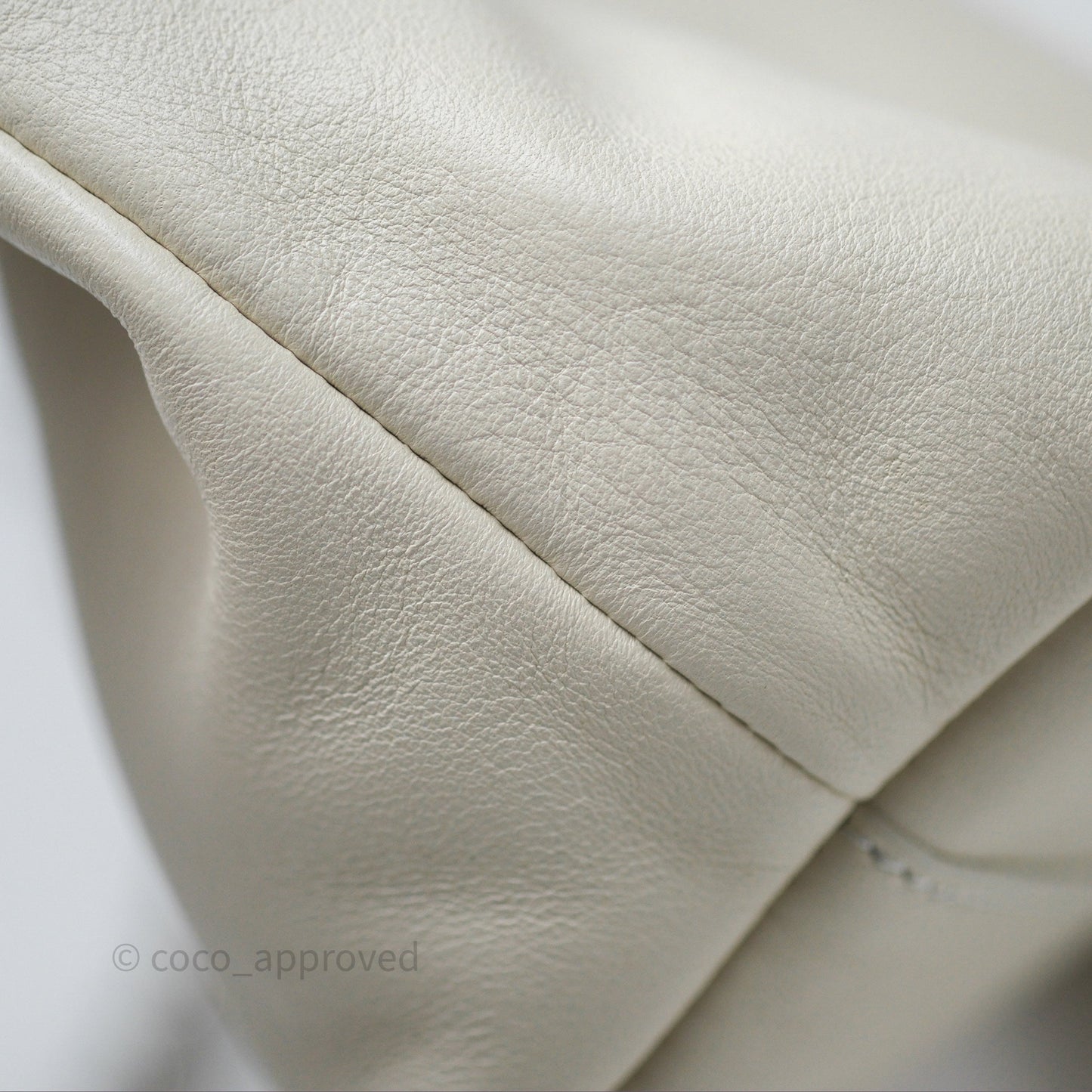 Loewe Medium Flamenco Purse in Mellow Nappa Lambskin Sea Salt