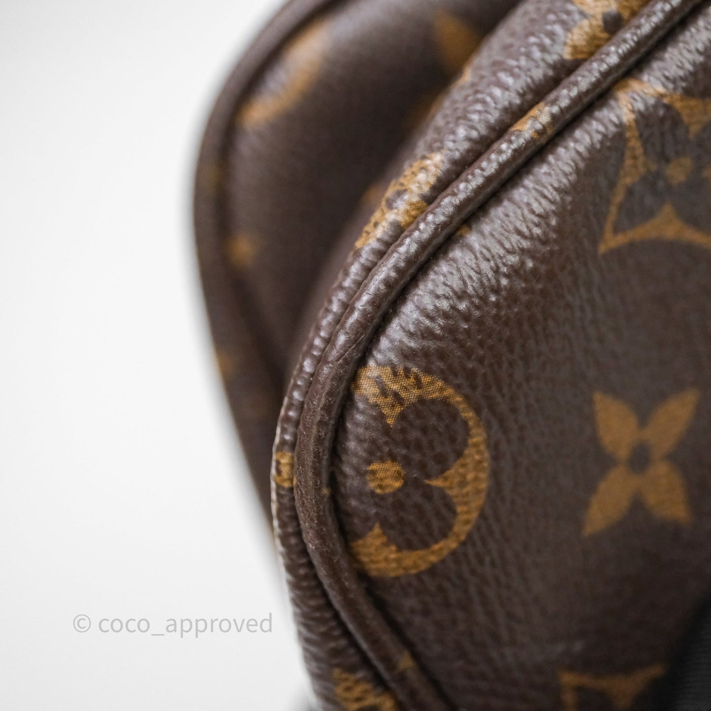 Louis Vuitton Multi Pochette Accessories Khaki Monogram Canvas