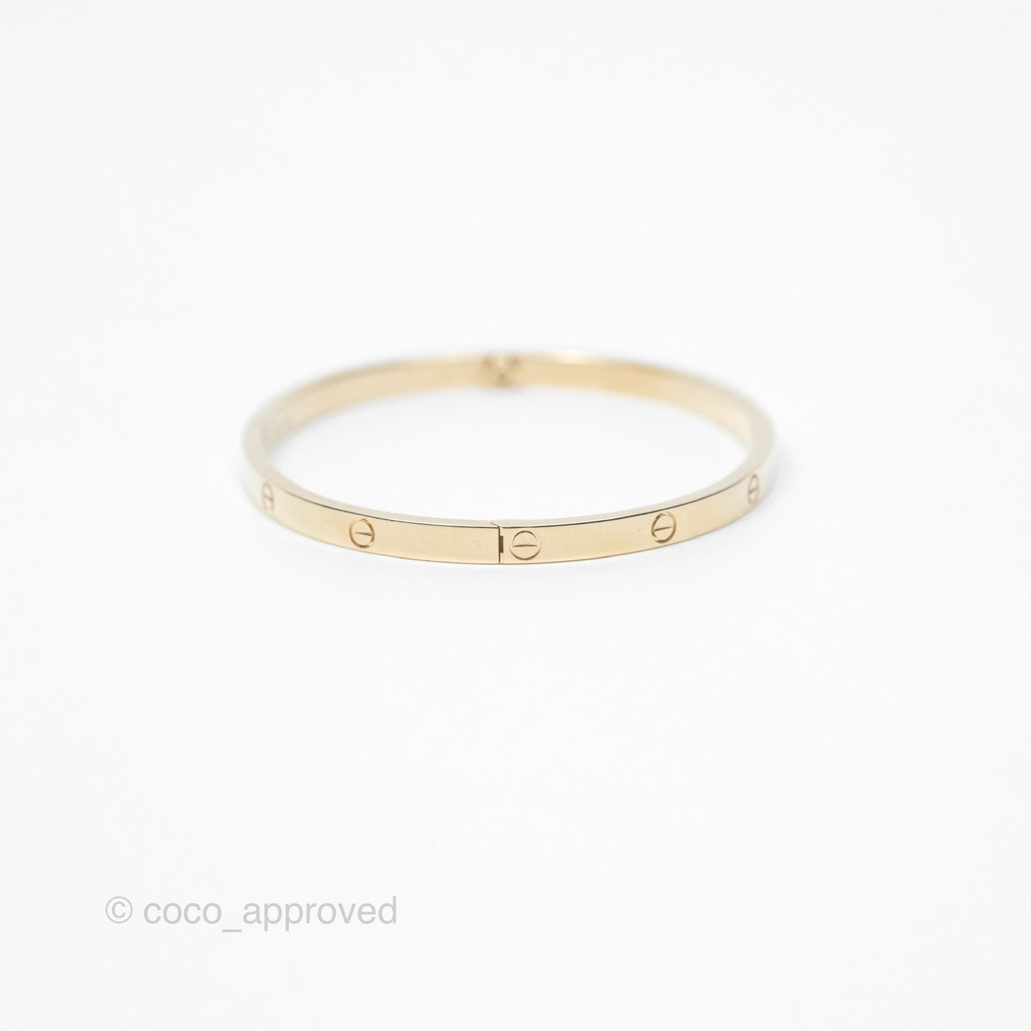 Cartier Small Love Bracelet Yellow Gold