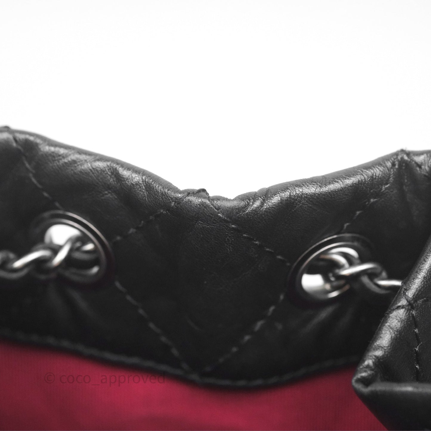 Chanel Small Gabrielle Backpack Black Aged Calfskin