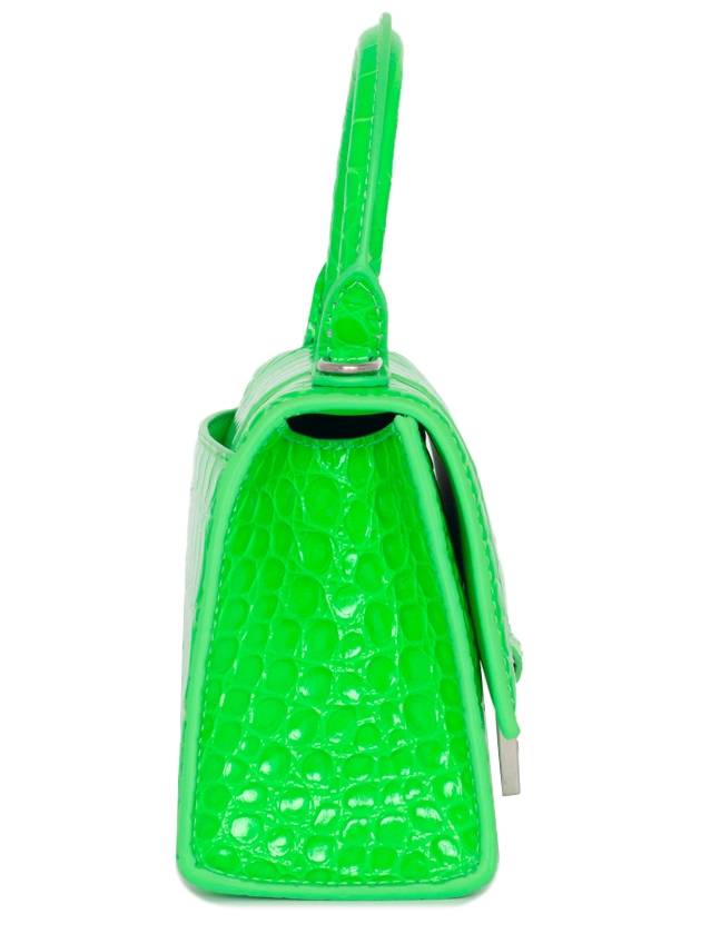 Luxury Balenciaga Hourglass Tote Bag Green