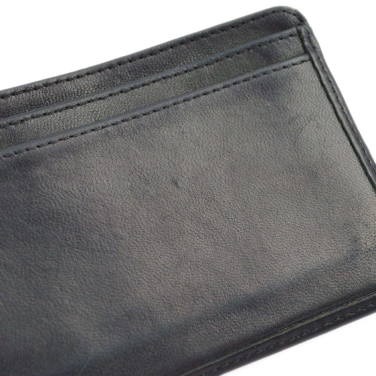 Chanel Black Lambskin Card Case Small New