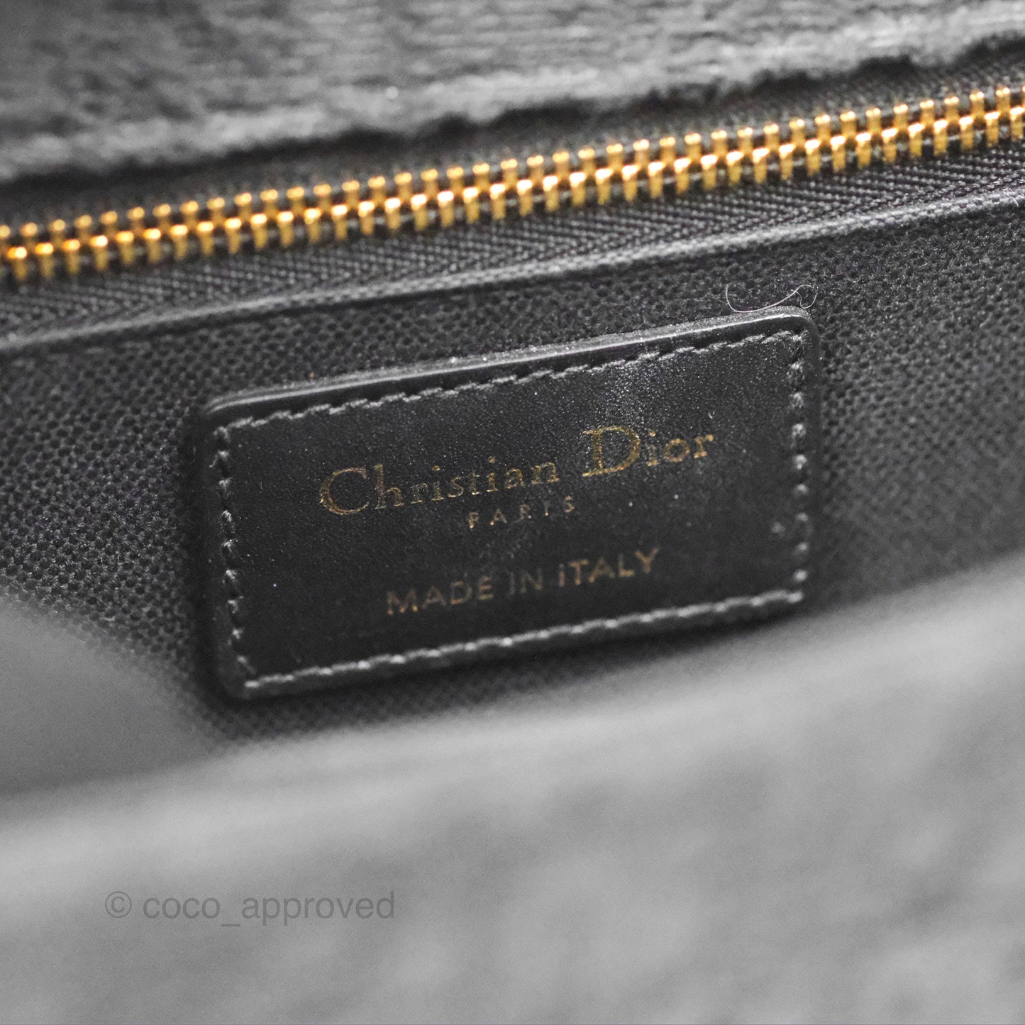 Dior 30 Montaigne Bag Black Dior Oblique Jacquard