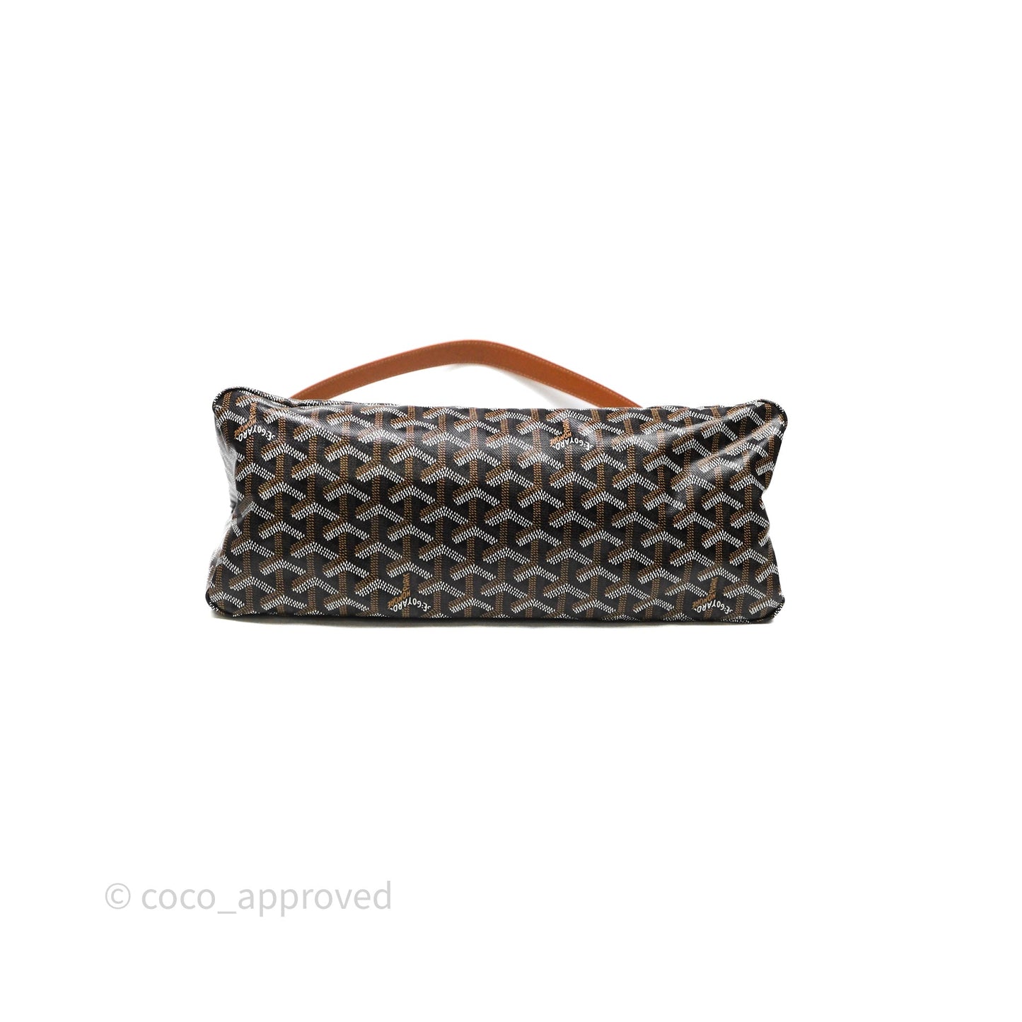 Goyard Bohème Hobo Bag Black & Tan