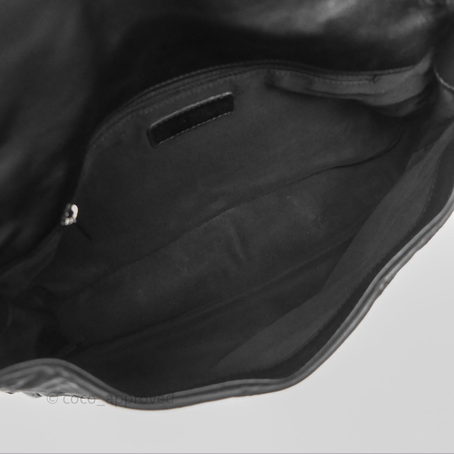 Chanel Embroidered Butterfly Flap Black Lambskin Ruthenium Hardware