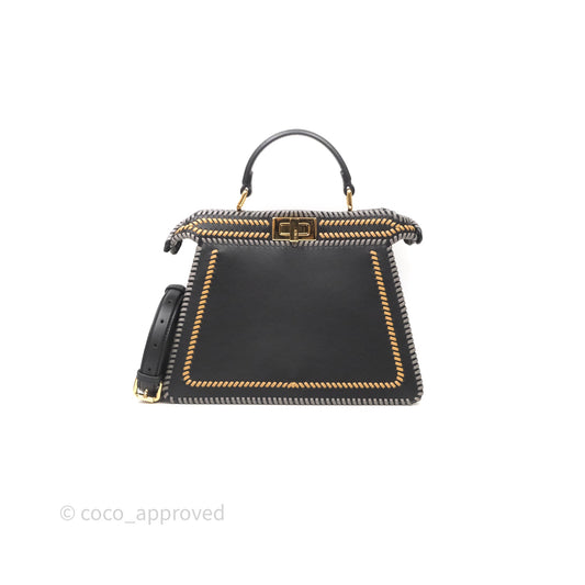Fendi Small Peekaboo Iseeu Black/ Grey