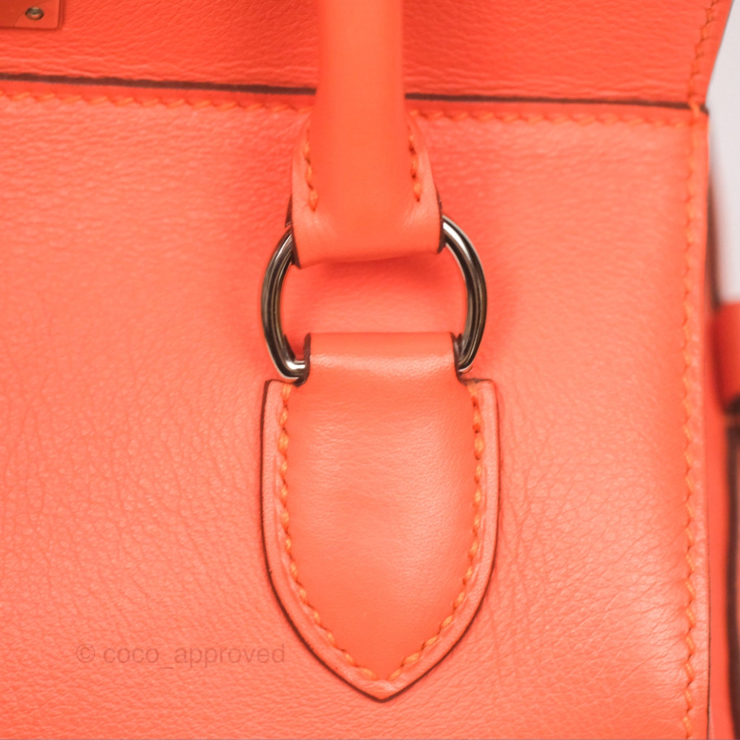 Hermès ToolBox 20 Mangue Evercolor Palladium Hardware