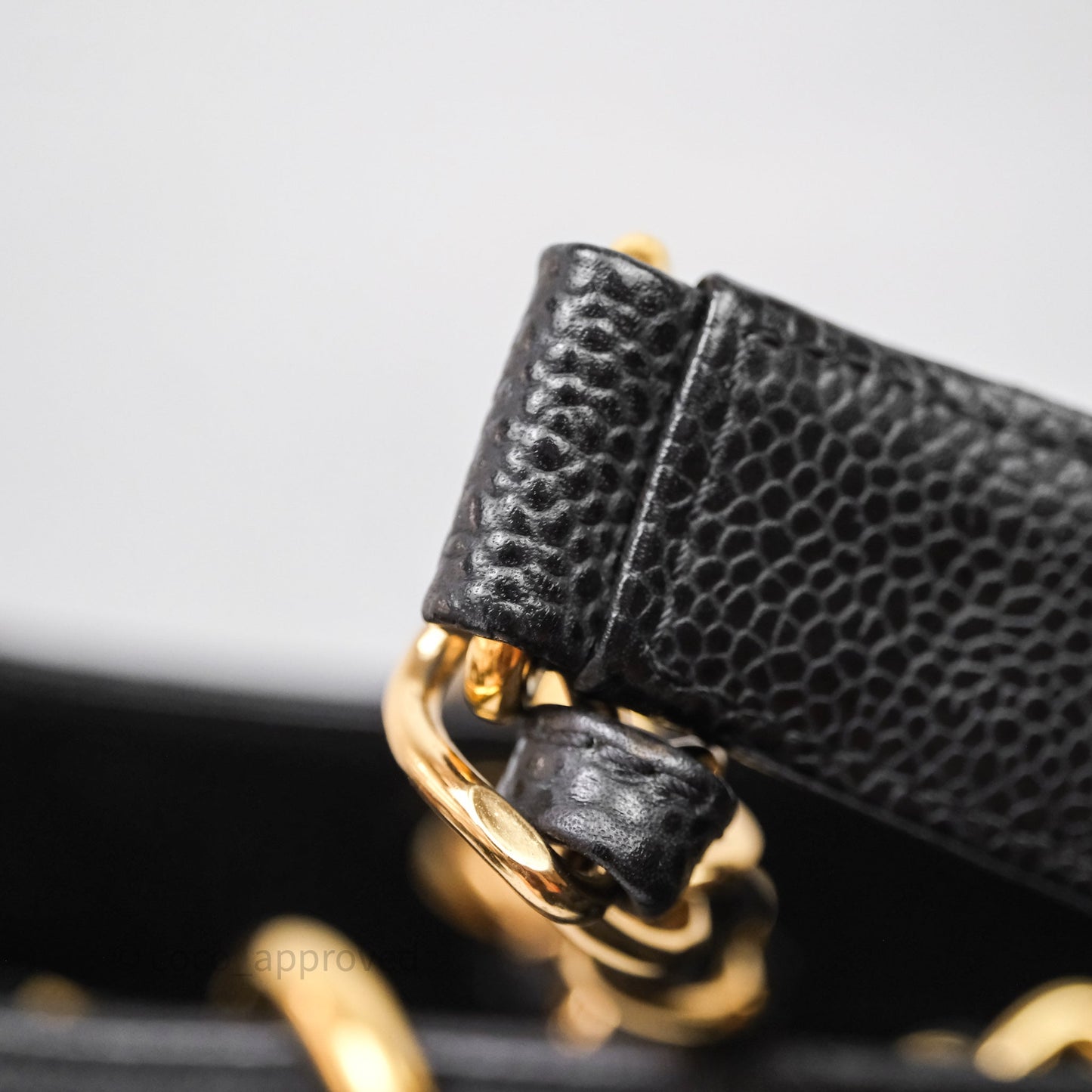 Chanel GST Black Caviar Gold Hardware