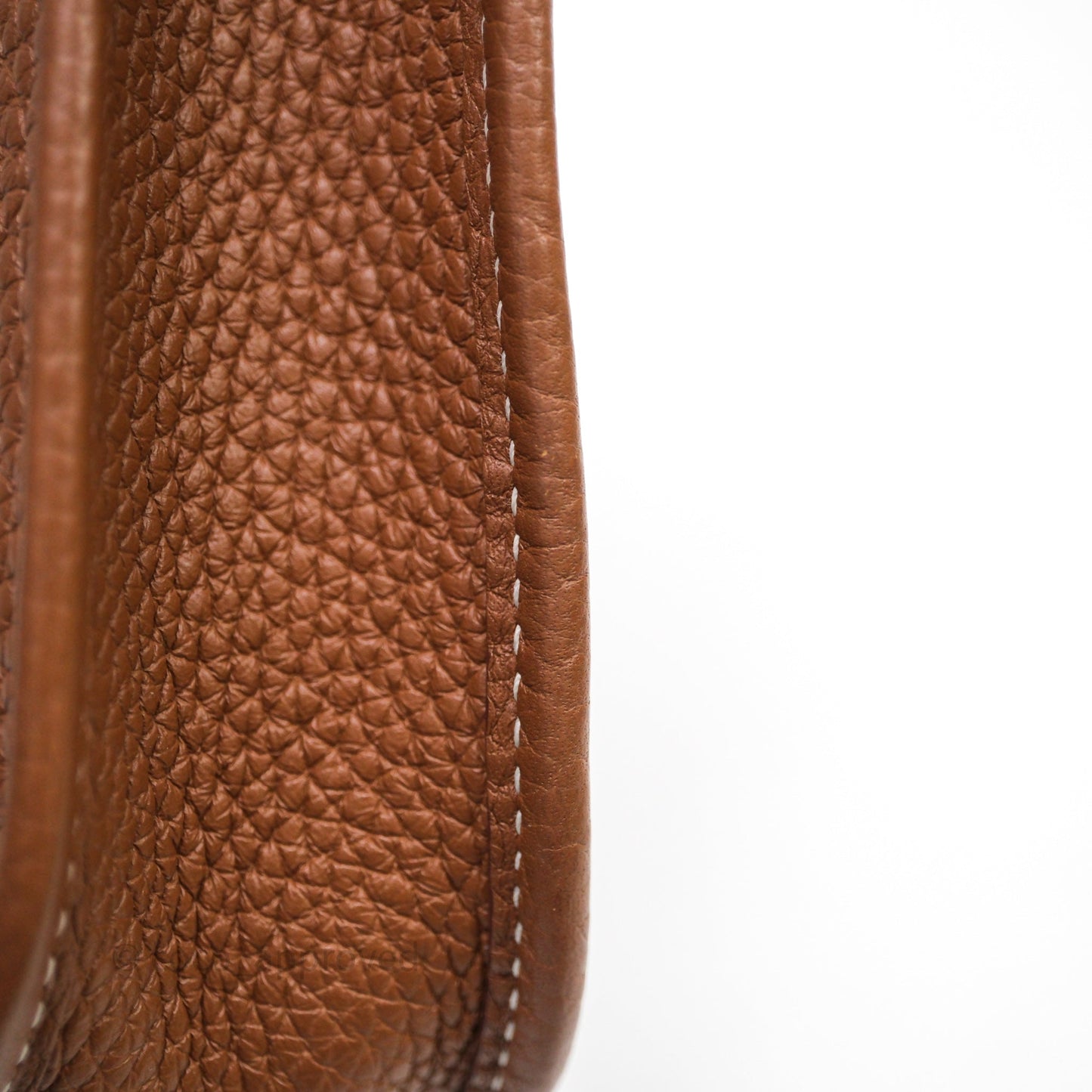 Hermès Mini Evelyne 16 Gold Clemence Gold Hardware