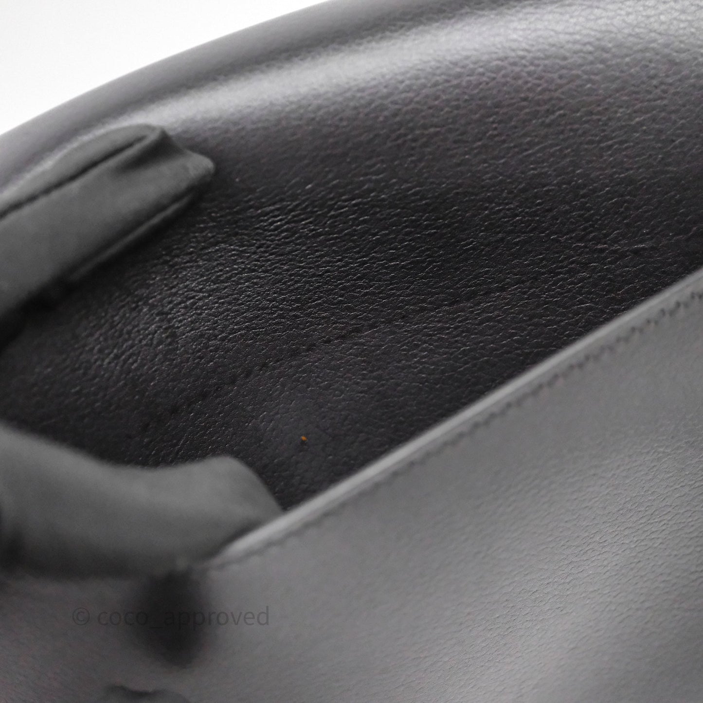 Hermès Roulis Mini 18 Black Noir 89 Palladium Hardware