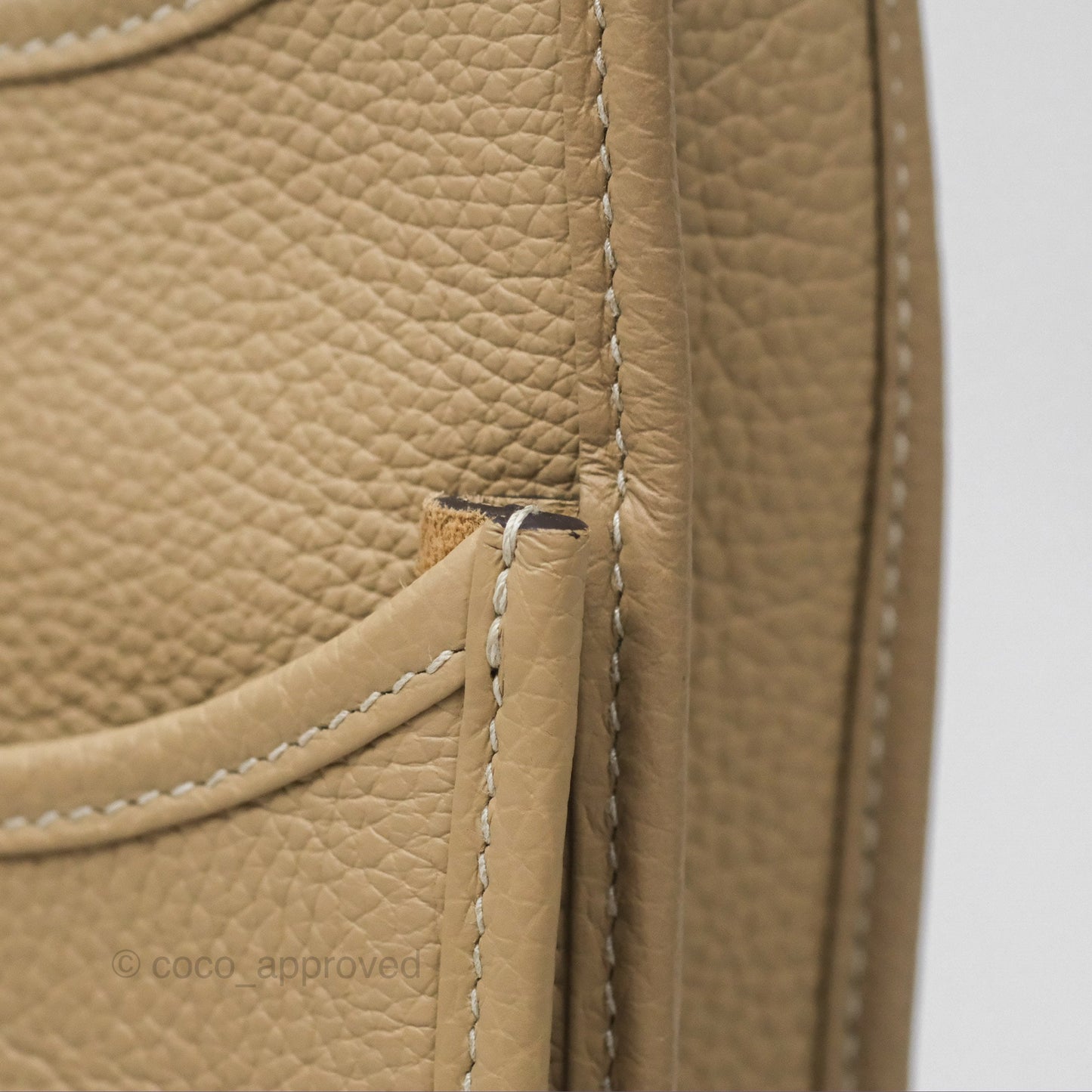 Hermes Evelyne III 29 Trench S2 Clemence Palladium Hardware