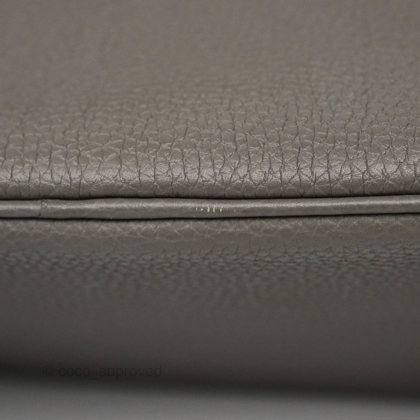 Hermès Birkin 25 Retourne Gris Meyer 0L Togo Gold Hardware