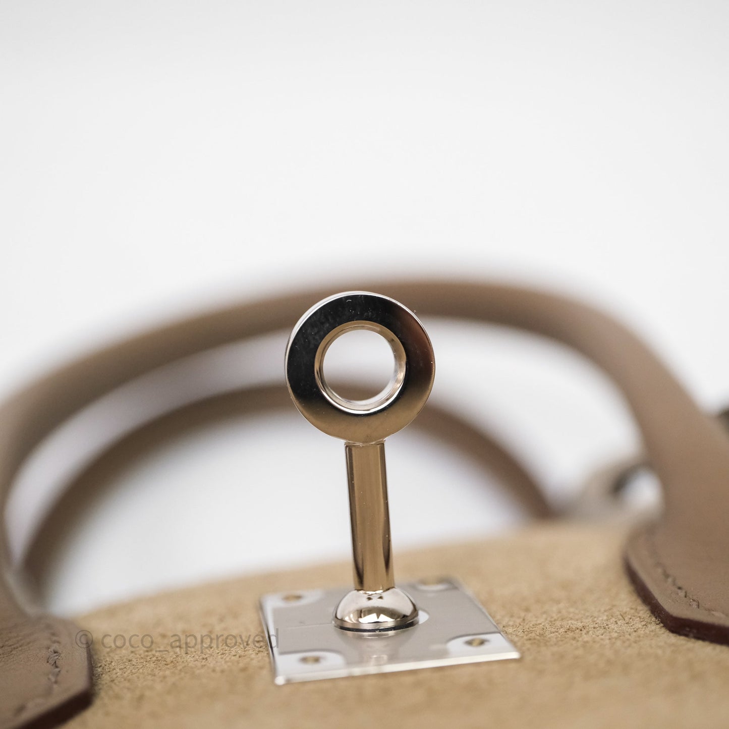 Hermès Birkin 25  Étoupe 18 Grizzly Palladium Hardware