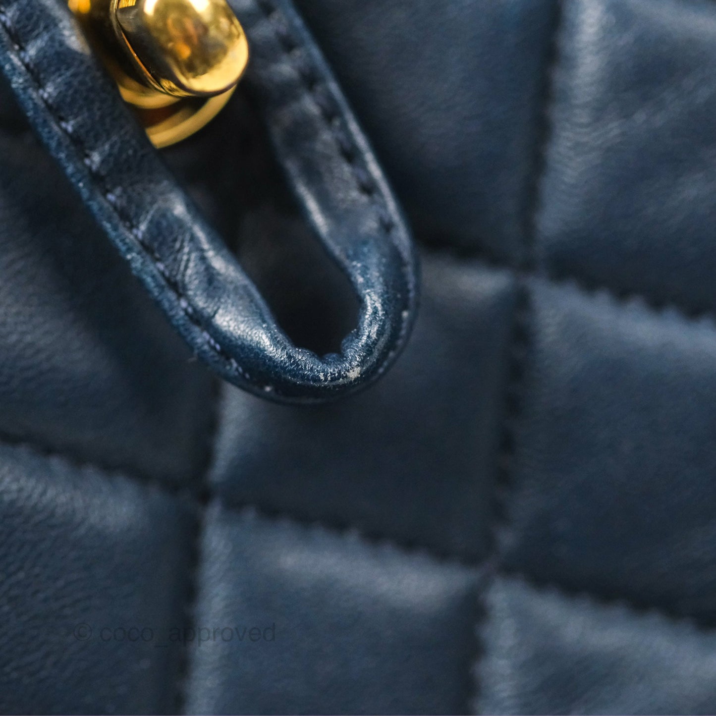 Chanel Mini Navy Calfskin Urban Spirit Backpack ⁣⁣⁣⁣⁣⁣⁣⁣⁣⁣⁣⁣⁣⁣Gold Hardware