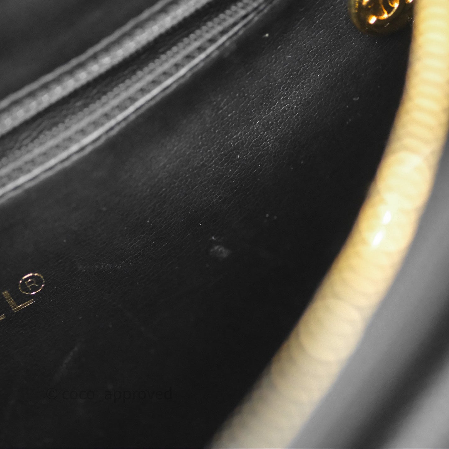 Chanel Vintage Tote Black 24K Gold Hardware