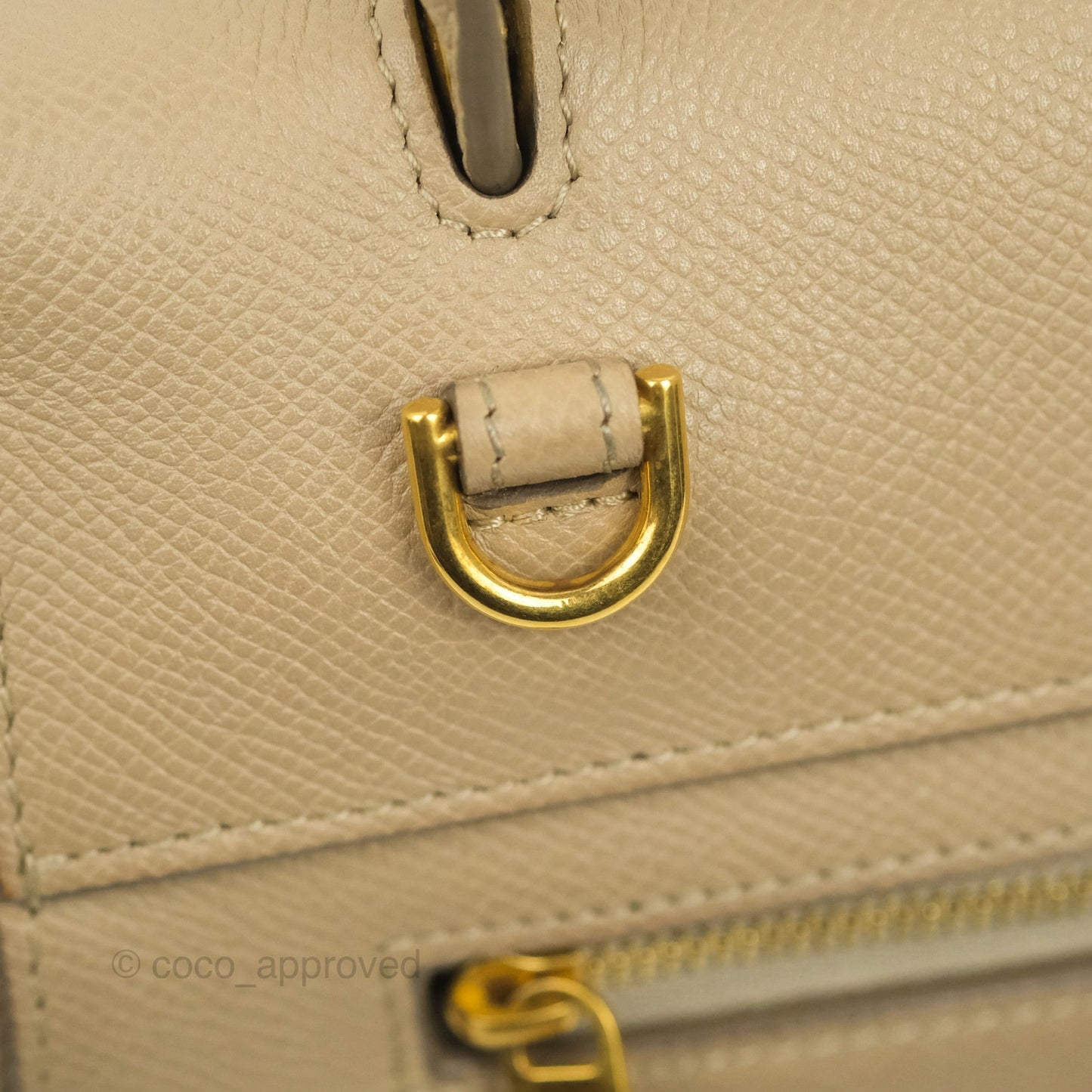 Celine Micro Belt Bag Light Taupe Grained Calfskin Gold Hardware