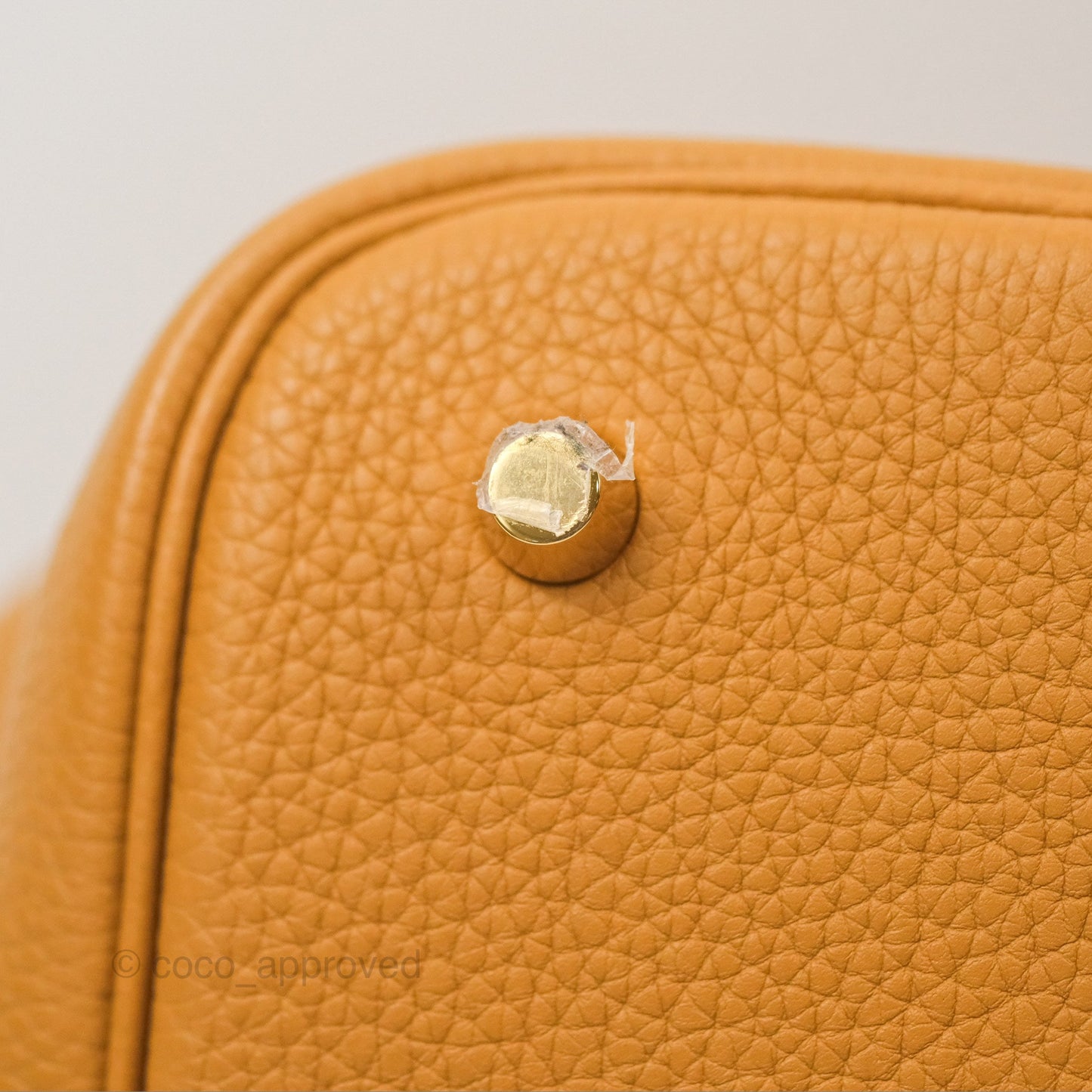 Hermès Picotin Lock 22 Sesame 2S TM Taurillon Maurice Gold Hardware