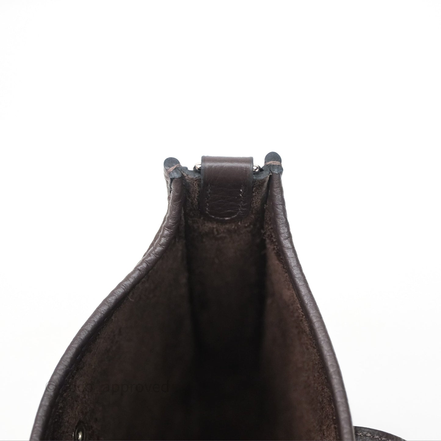Hermès Mini Evelyne 16 Ebene 46 Clemence Sliver Hardware