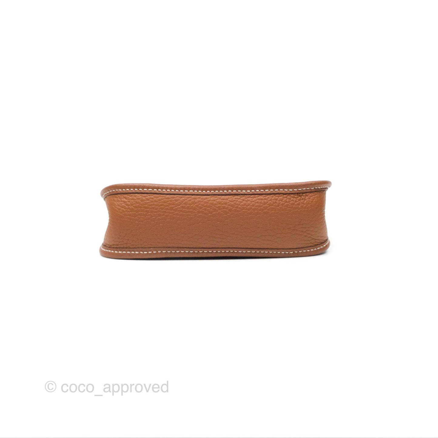 Hermès Mini Evelyne 16 Gold Clemence Gold Hardware