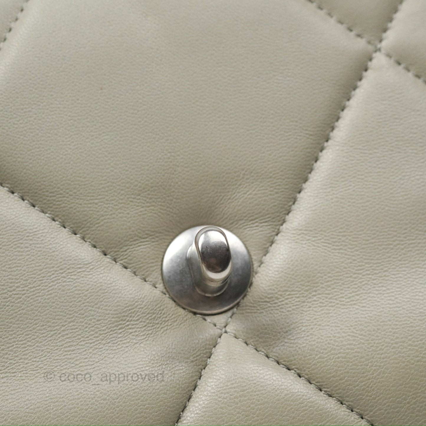 Chanel 19 Small Sage Green Mixed Hardware