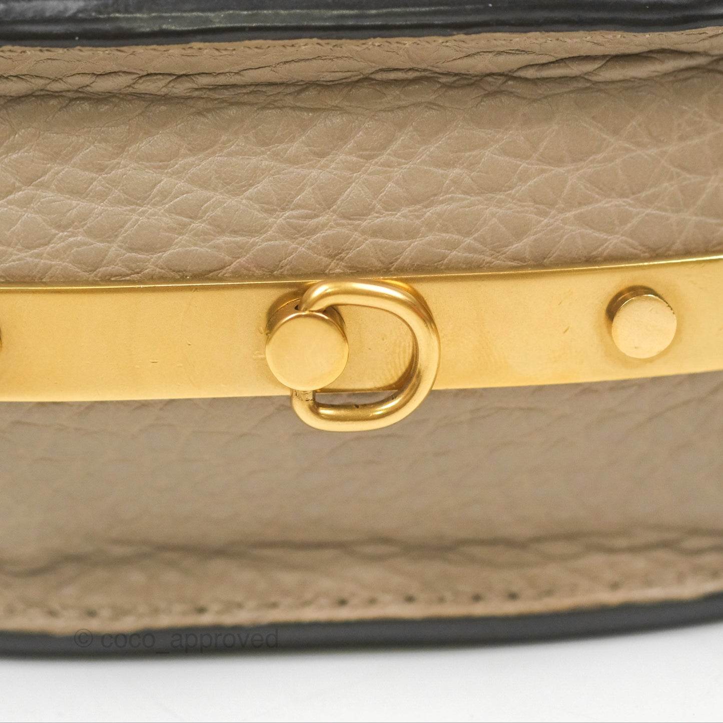 Chloé Nile Minaudière Bracelets Bag Motty Grey Calfskin