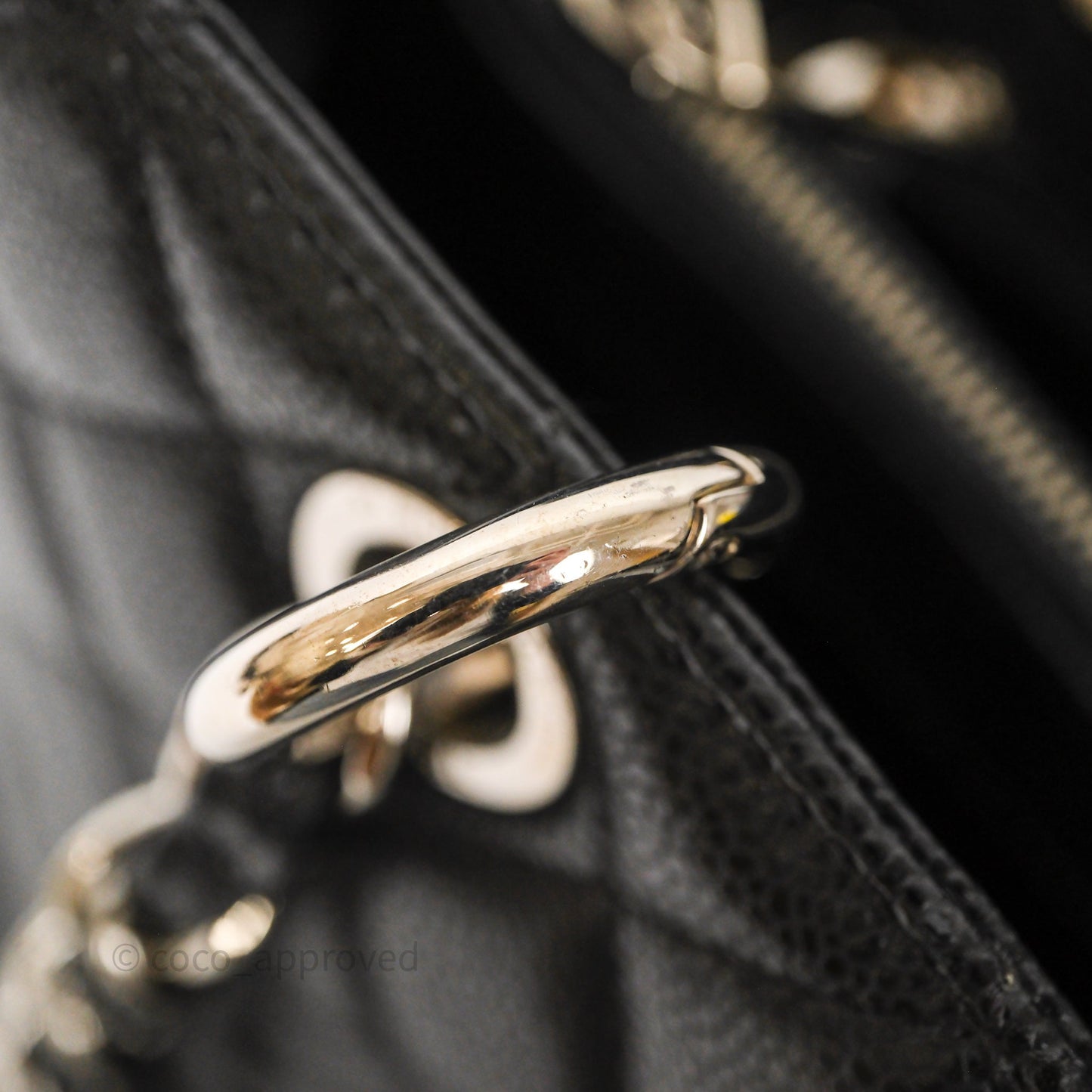 Chanel GST Black Caviar Silver Hardware