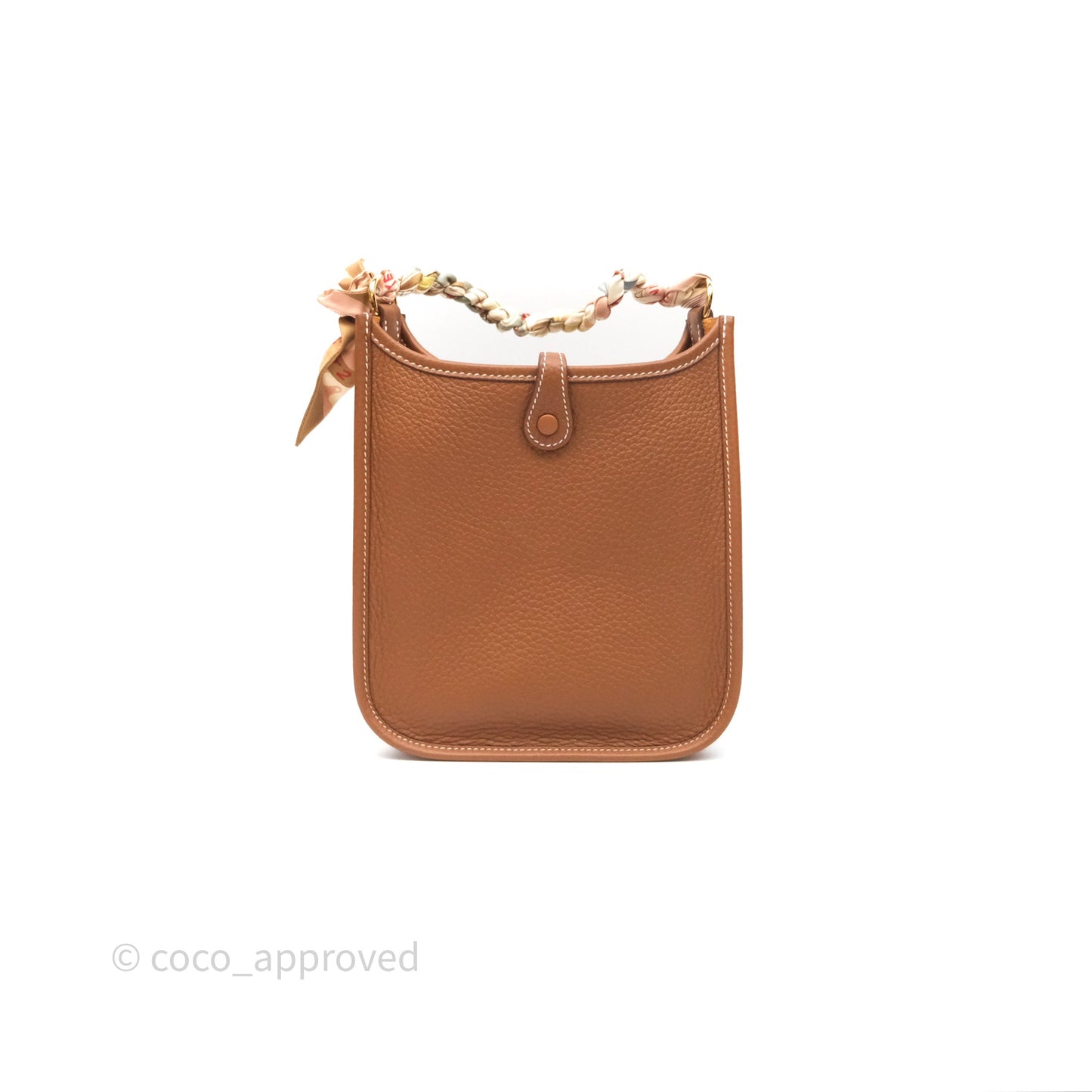 Hermès Mini Evelyne 16 Amazone Gold 37 Clemence Gold Hardware