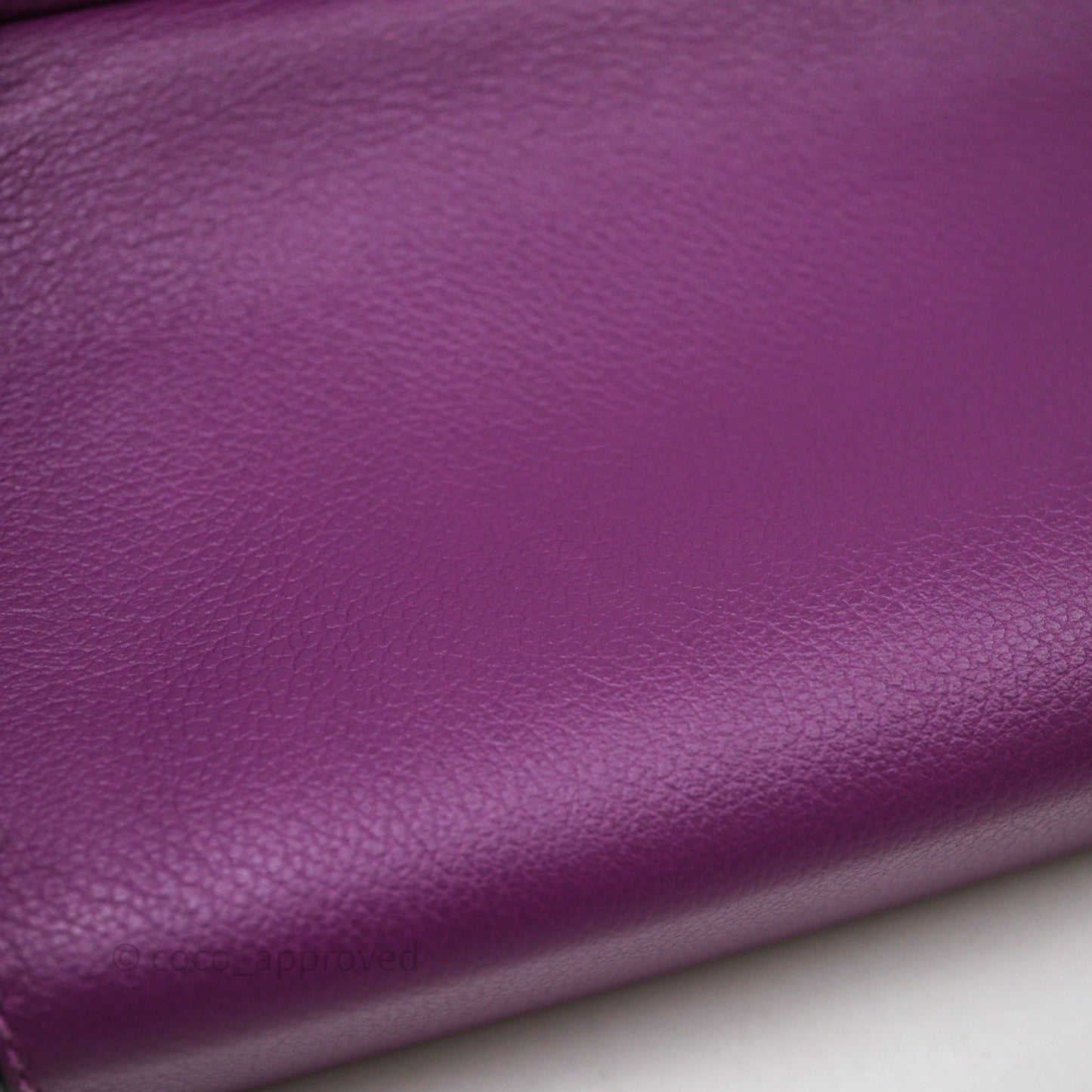Hermes Clic H Bag Anemone P9 Veau Evercolor Palladium Hardware