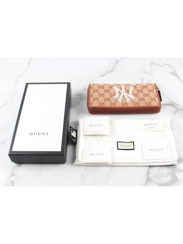 Luxury Gucci Trending 2025 MLB collaboration long wallet