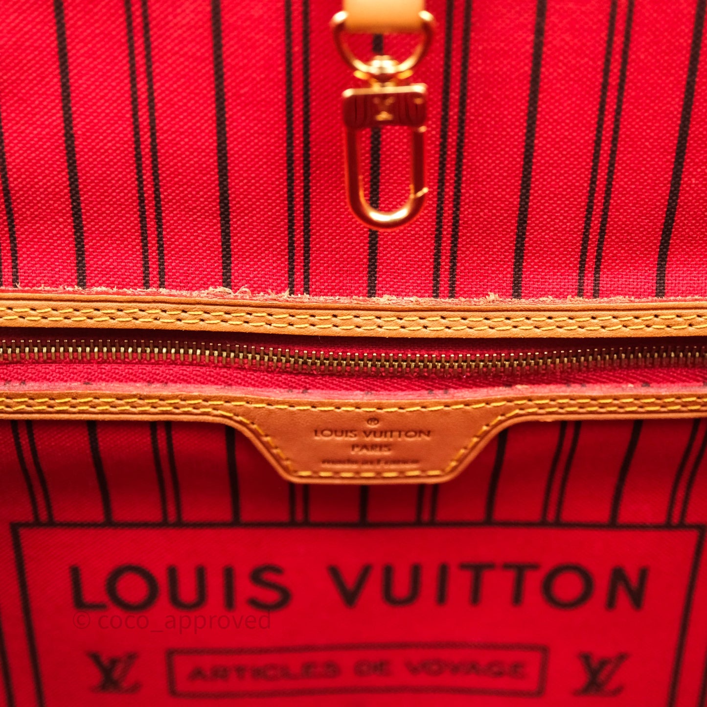 Louis Vuitton Neverfull MM Tote Bag Monogram Canvas