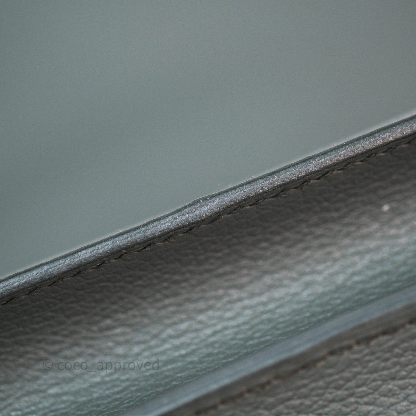 Hermès Roulis Mini 18 Vert Amancde 63 Evercolor Gold Hardware