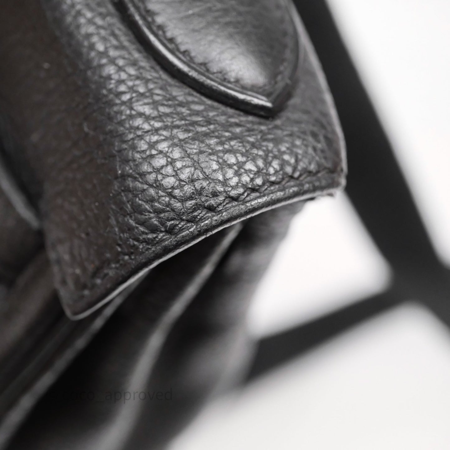 Hermès Kelly Ado Backpack GM Black Noir 89 Togo Palladium Hardware