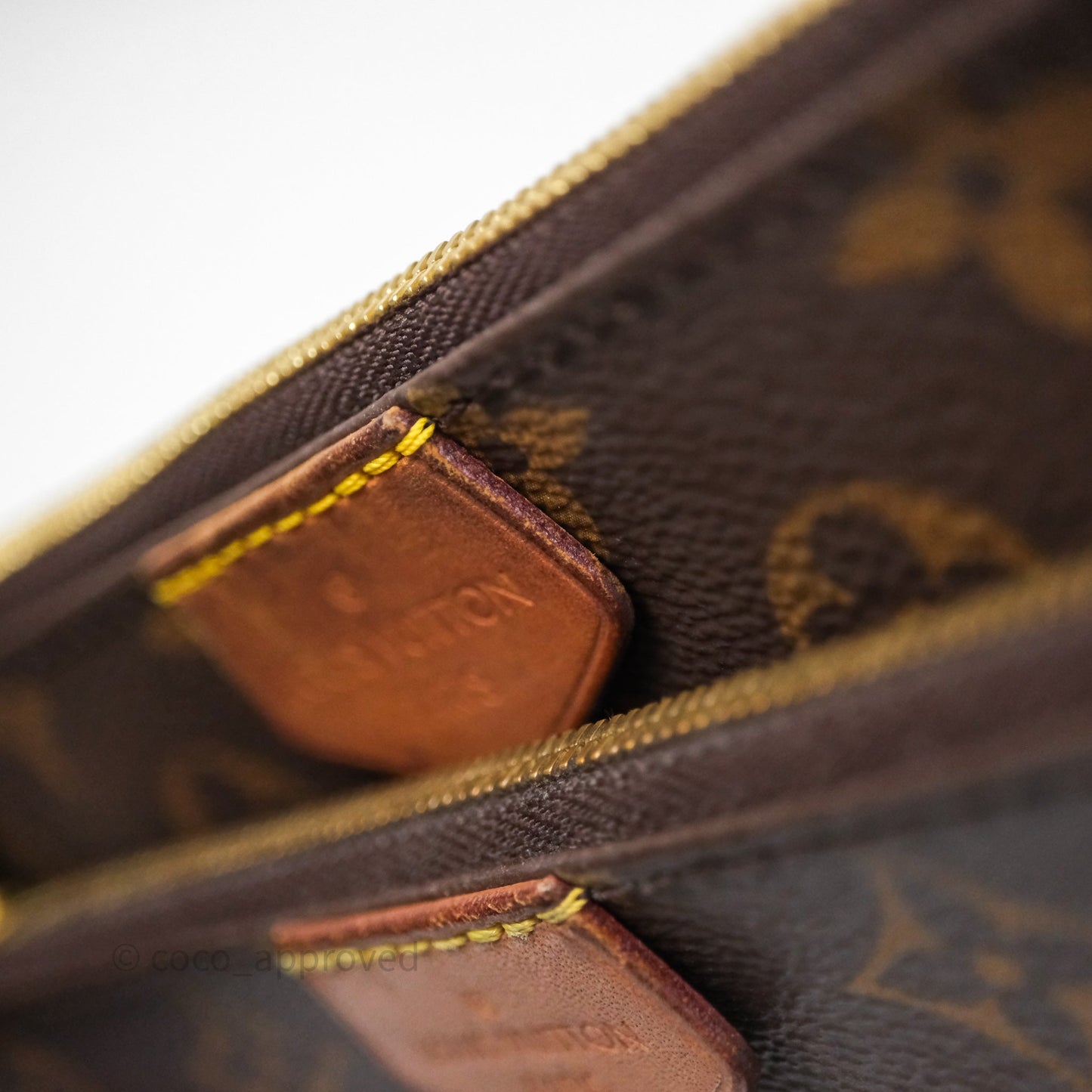 Louis Vuitton Multi Pochette Accessories Khaki Monogram Canvas