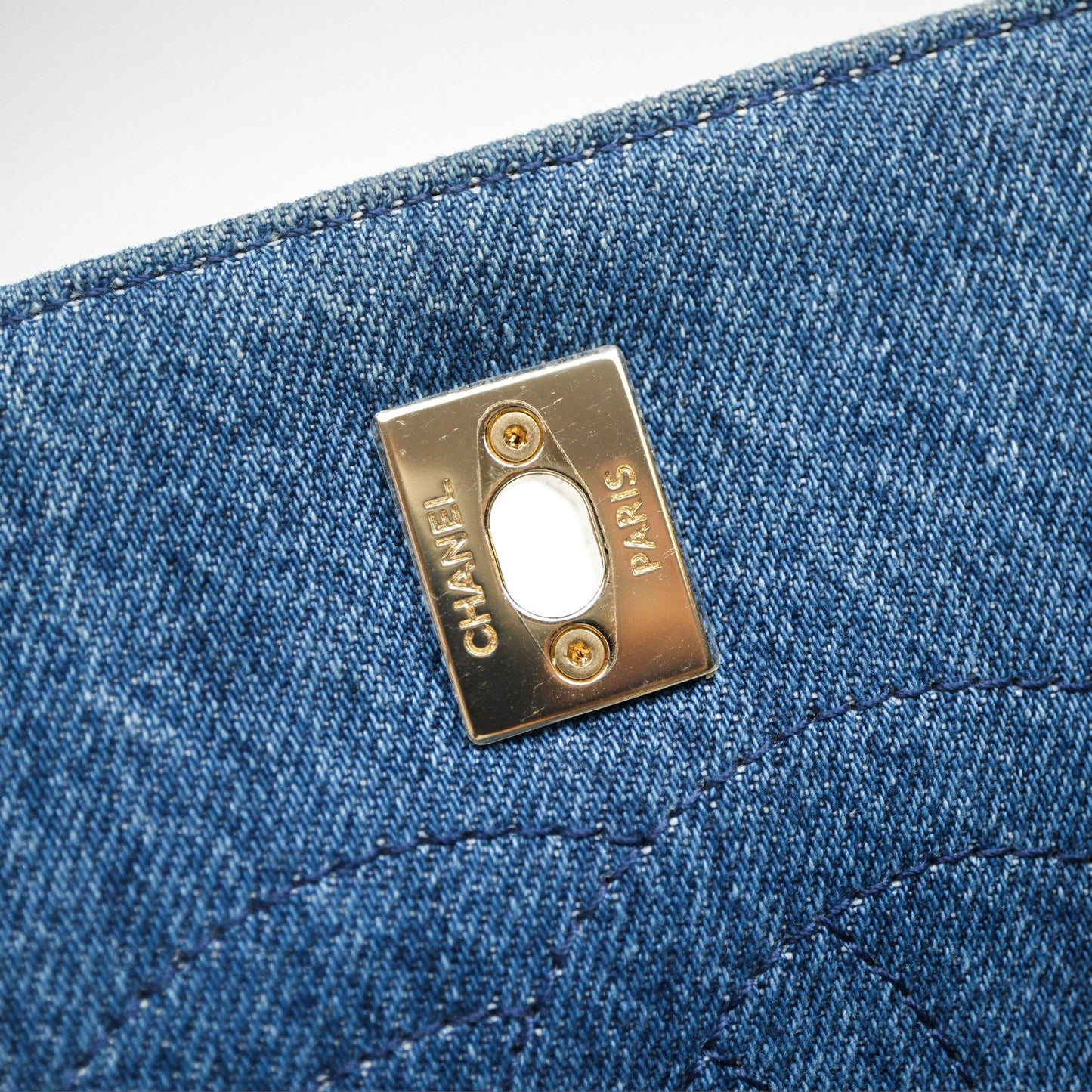 Chanel Small Trendy CC Denim Gold Hardware