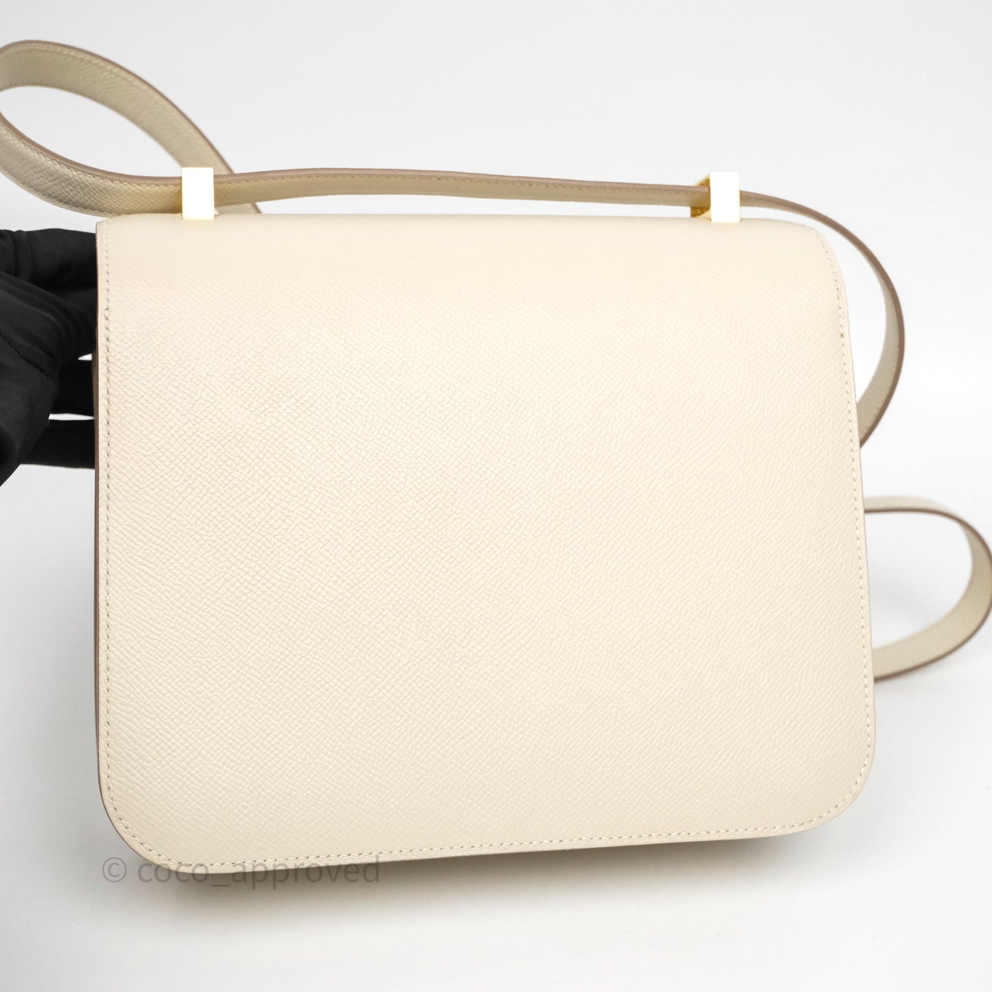 Hermès Constance 24 Craie 10 Epsom Gold Hardware