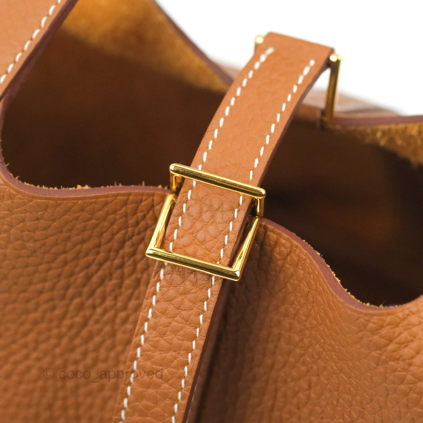 Hermès Picotin Lock 18 PM Gold Clemence Gold Hardware