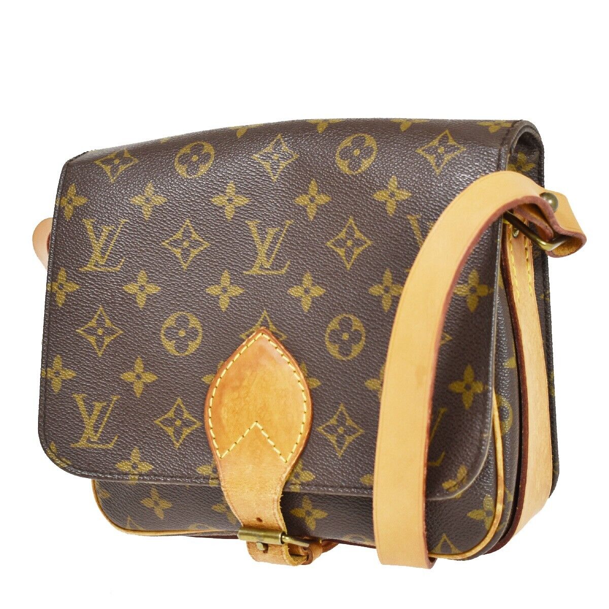 Louis Vuitton Cartouchiere  Canvas Shoulder Bag ()
