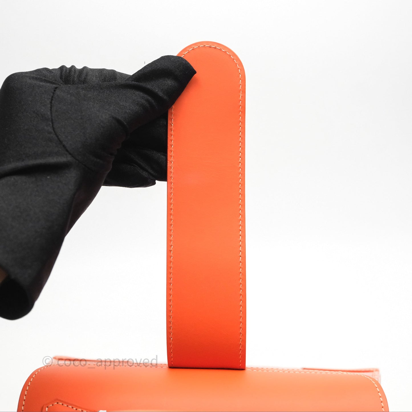Goyard Saïgon Structuré Mini Bag Orange Goyardine Canvas