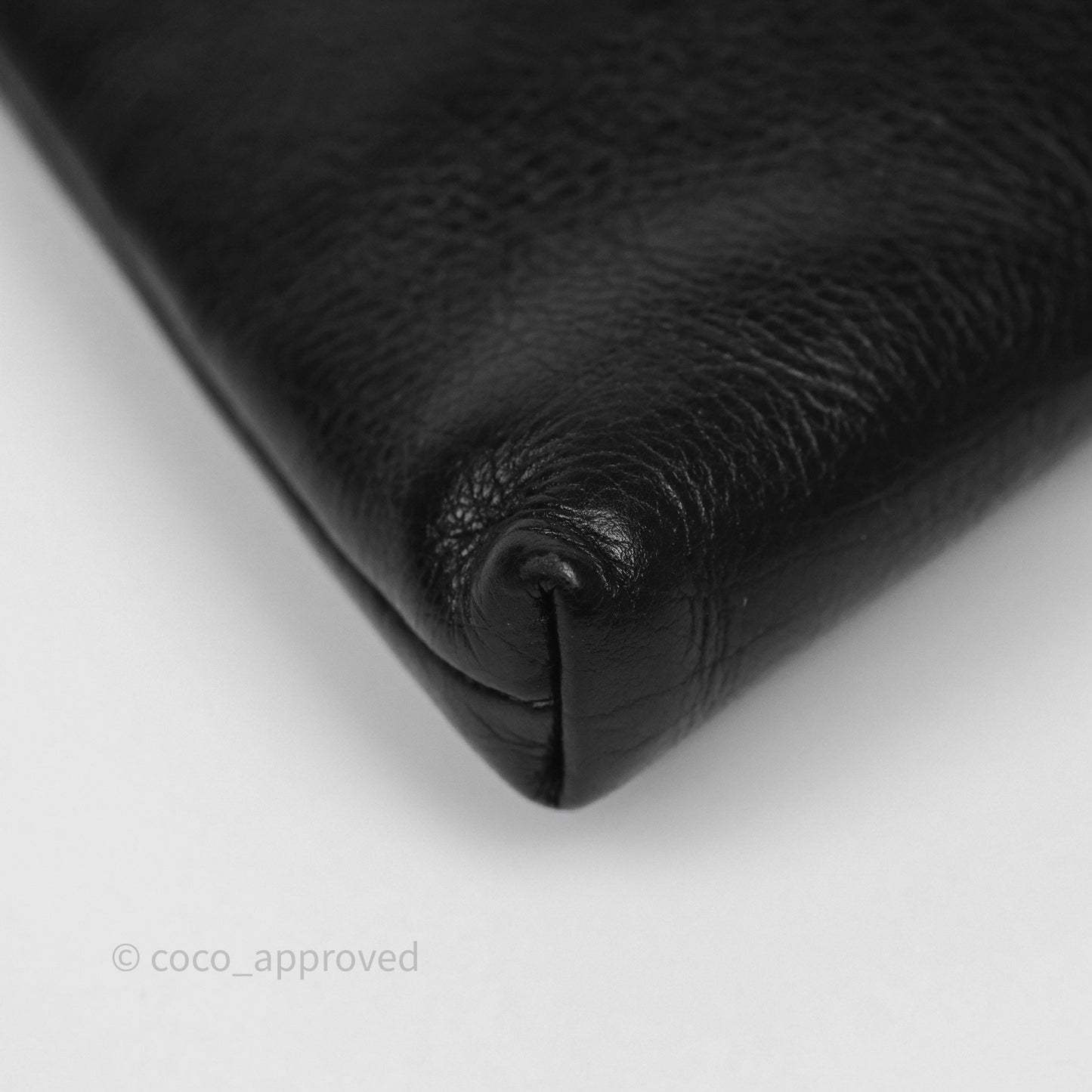 Celine Wiltern Clutch Black Calfskin
