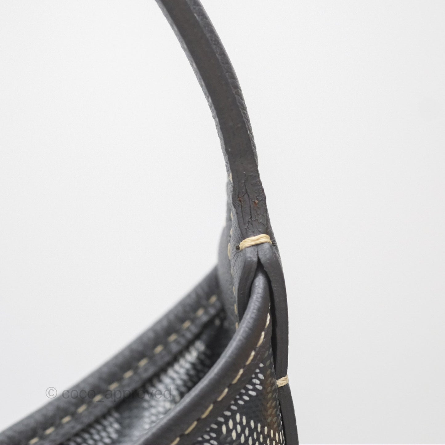 Goyard Bohème Hobo Bag Grey Goyardine Canvas