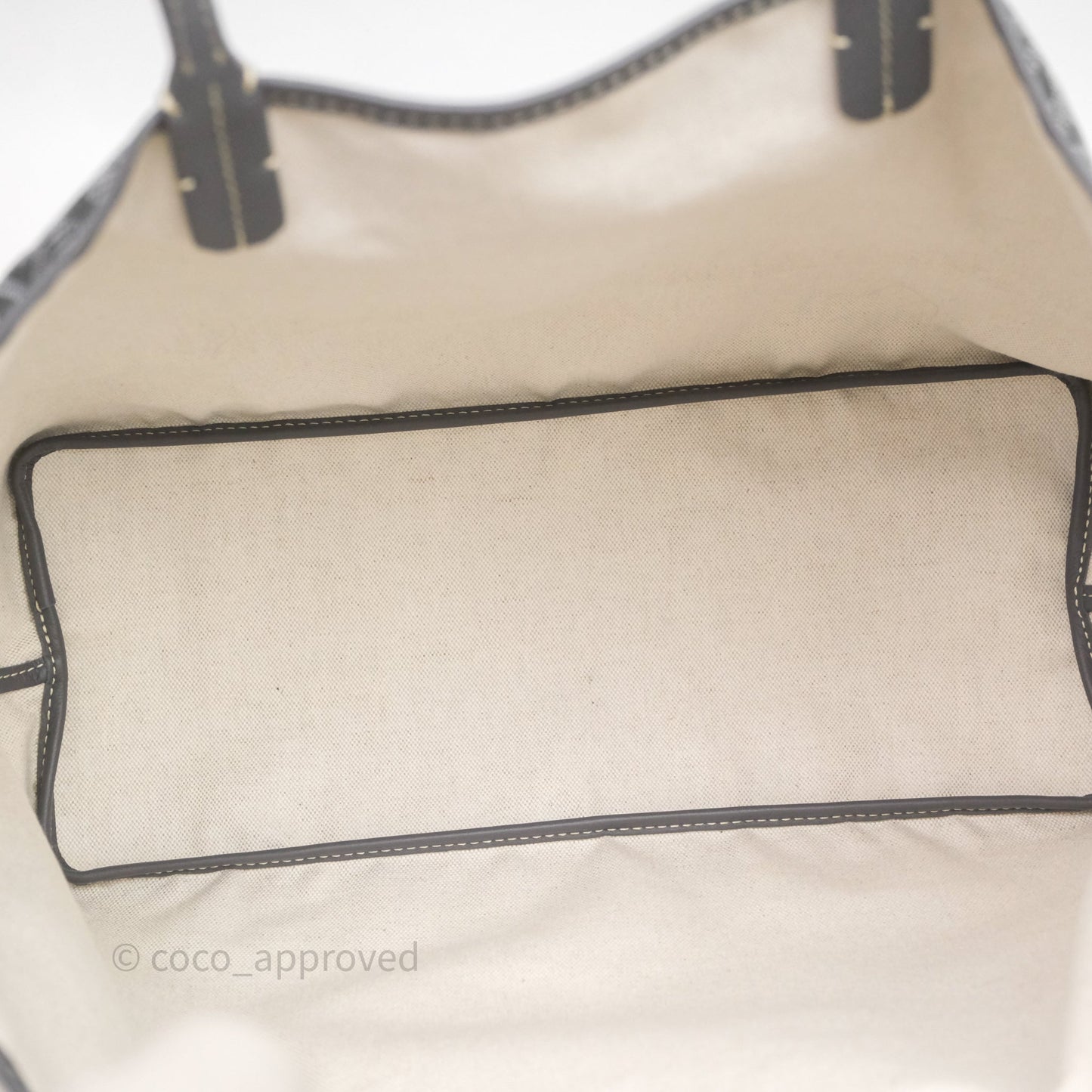 Goyard St Louis Tote PM Grey