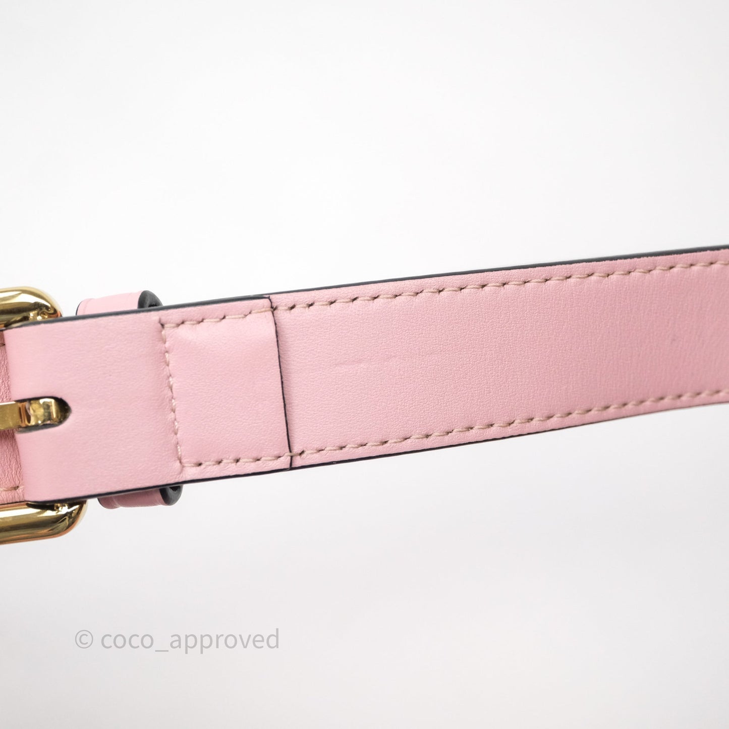 Loewe Mini Gate Belt Bag in Soft Calfskin Pink